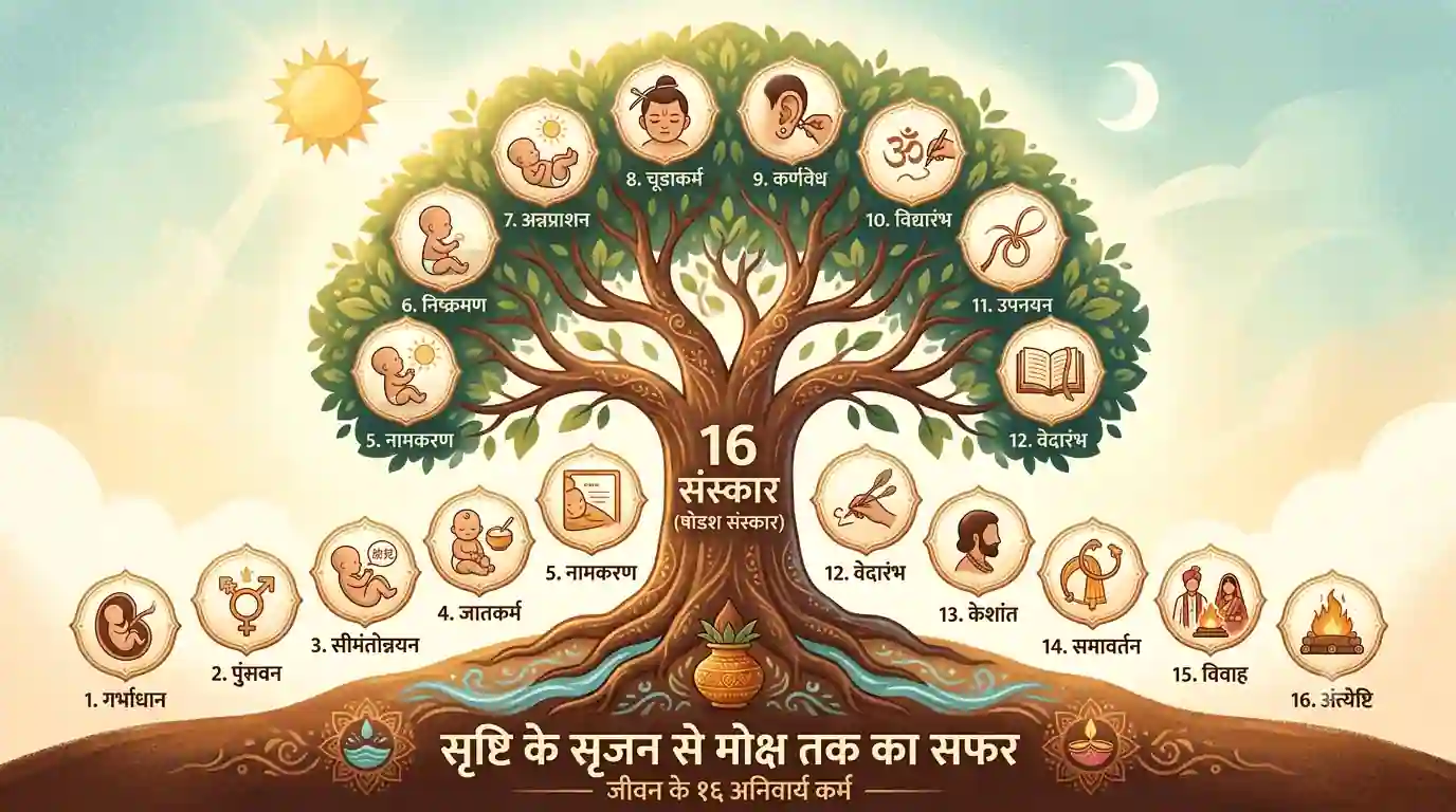 16 sanskar in hindu